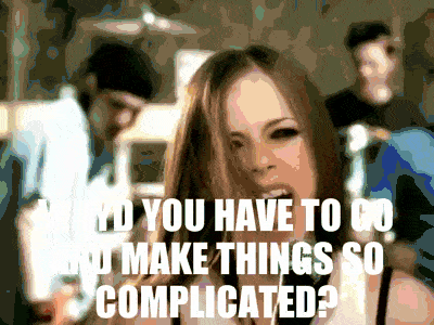 Scenes from Avril Lavignes' Complicated